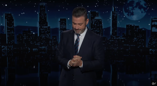 Jimmy Kimmel chokes back tears as he says election marked ‘terrible night’ for everyone